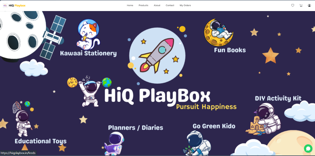 HiQ PlayBox Website