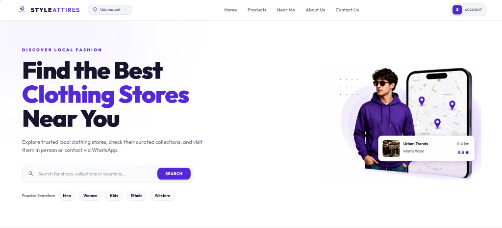 Style Attires Fashion Website